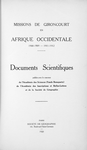 Missions de Gironcourt en Afrique occidentale