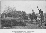 Les saluts de bienvenue des touareg.