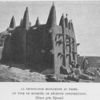La propagande musulmane au Niger. Un type de mosquée de récente construction (Diara près Djenné).