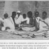 Le travail de la copie des manuscrits obtenus des Marabouts du Niger.