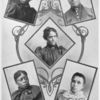 Mary Flowers ; Sallie Mial ; Addie C. Morris ; Harriet Duggins ; Belle C. Mebane.