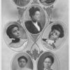 Fannie J. Henderson ; Fannie Elliott ; Cora Everette ; Rebecca J. Carter ; Annie Witherspoon ; Carrie Morgan ; Rosetta E. Lawson.
