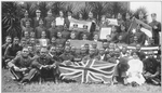 The cosmopolitan character of the Tuskegee student body is shown by the fact that during the past year students have come from the foreign countries or colonies of foreign countries indicated by the various flags shown in this picture.