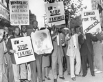 Welcoming a President; Demonstrations at Theresa, September 24th, 1960.