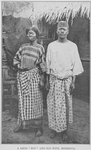 A Kroo "boy" and his wife, Monrovia.