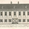 Abbildung des Haufes in der Vorftadt Windmühle in Wien, in welchem Haydn den 31 Mai 1809 starb, und in welchem am 1 Juni 1840 die trauer