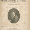 Allgemeine Musikalische Zeitung... Joh. Adam Hiller