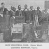 Boys' Industrial Class; [Denton school]; Lucretia Kennard, teacher.