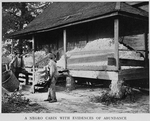 A Negro cabin with evidences of abundance.