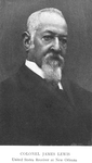 Colonel James Lewis; United States Receiver at New Orleans.