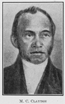 M. C. Clayton; [Negro Baptist Church in Baltimore.]