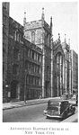 Abyssinian Baptist Church in New York City.