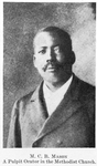 M. C. B. Mason; A pulpit orator in the Methodist Church.
