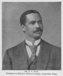 Dr. R.F. Boyd : Professor in Meharry Medical College, Nashville, Tenn.