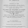 History of the Colored race in America