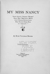 My Miss Nancy