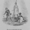 But soon as approaching the land, that Goddess-like woman he view'd; the scourge he let fall from his hand, with the blood of his subjects imbrued