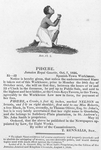 Slave in chains kneeling & praying