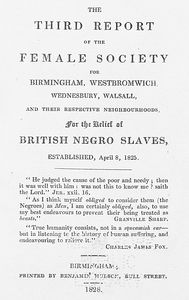 Album / Female Society, for the Relief of Negro Slaves