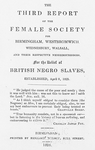The third report of the female society for Birmingham, Westbromwich, Wednesbury, Walsall