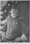 Rev. John F. Thomas, D.D.; Ex-Chaplain 8th Regiment I. N. G.; Pastor of Ebenezer Baptist Church; Oldest preacher in the city of Chicago.
