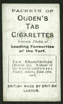 Joe Chamberlain.