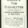 King's Messenger.