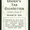 General de Wet.