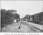 Chemin de fer de Dakar a Saint-Louis.