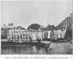 Les laptots de la mission, a Saint-Louis.