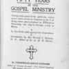 Fifty years in the Gospel Ministry