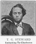 T. G. Steward; Embarking to Charleston.
