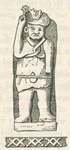 Colossal stone figure
