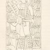 Kabah. Figure on jamb of doorway