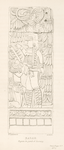 Kabah. Figure on jamb of doorway