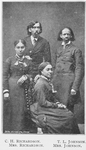 C. H. Richardson; Mrs. Richardson; T. L. Johnson; Mrs. Johnson; Group of Missionaries; The African Mission.