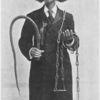 Slave chains and whip.