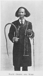 Slave chains and whip.