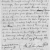 Letter stating that $500 was paid for the purchase of Joseph Boswell, signed by Langhorne