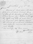 Bill of sale for 3 enslaved persons sold to Jacob Adler in Jonesboro for $4500