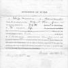 Thompson, Alfred - Application of Eliza Mercer of Howard County, Maryland, for compensation for the war service of her slave, Alfred Thompson, an enlistee in the 39th Regiment, U.S. Colored Troops, Company E., 1865.