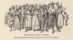 Plantation slave singers; All clapped hand in unison, until the air quivered with melody.