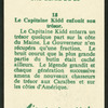 Le Capitaine Kidd enfouit son trésor.