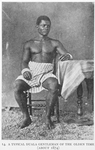 A typical Duala gentlemen of the olden time [about 1874], Shark Dido, Dido Town, Cameroons, son of the Chief Dido herein referreed to.