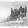 Herbert Ward and his section of the Emin Pasha Expedition on the Congo in canoes.