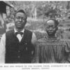 Man and woman of the Ngombe tribe, adherents of the Baptist mission, Bopoto.