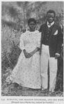Bugidi, the mission engineer, and his wife. [Bakundi was a Bateke boy, trained by Grenfell.]