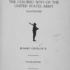 The black soldier, title page