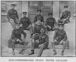 Non-commissioned staff, Tenth Cavalry.
