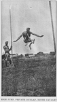 High jump, Private Dunlap; Ninth Cavalry.